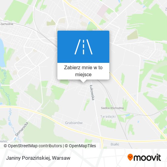 Mapa Janiny Porazińskiej