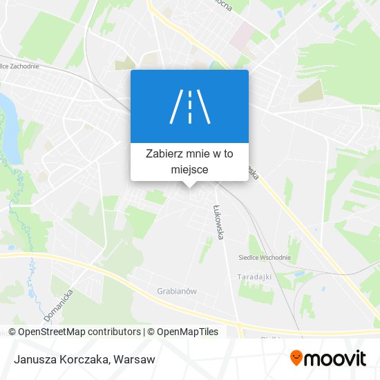 Mapa Janusza Korczaka