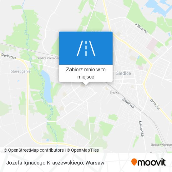 Mapa Józefa Ignacego Kraszewskiego