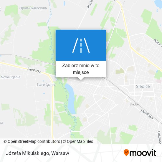 Mapa Józefa Mikulskiego