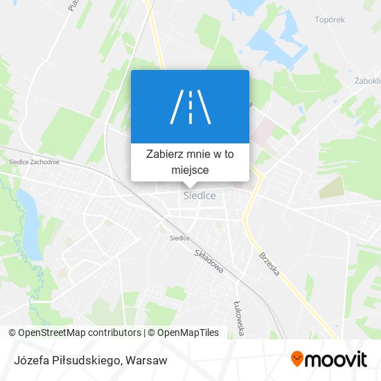 Mapa Józefa Piłsudskiego