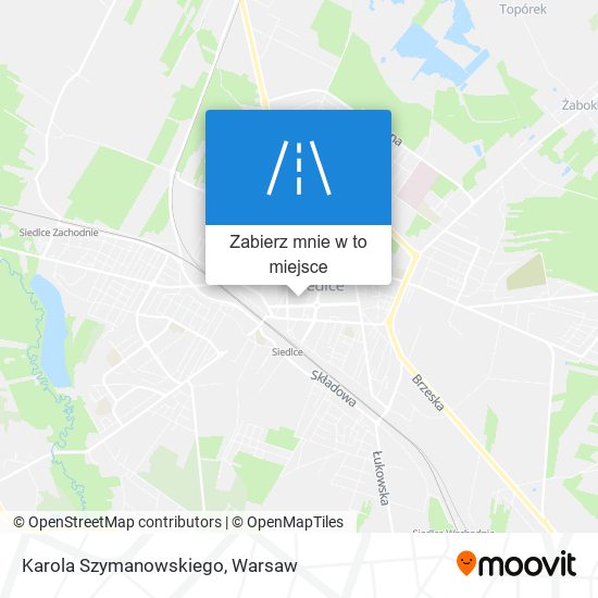 Mapa Karola Szymanowskiego