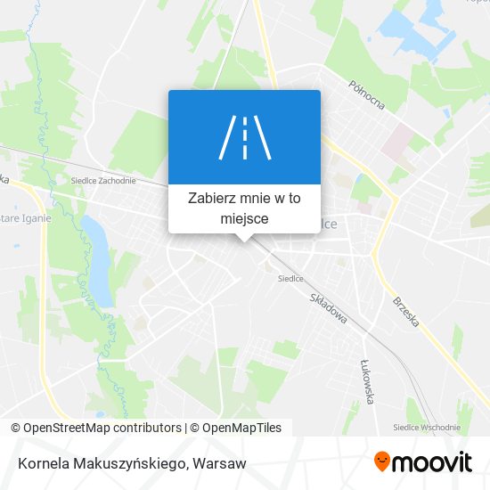 Mapa Kornela Makuszyńskiego