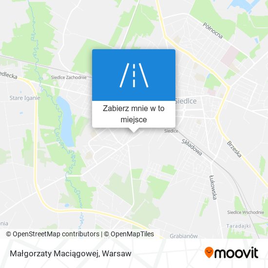 Mapa Małgorzaty Maciągowej