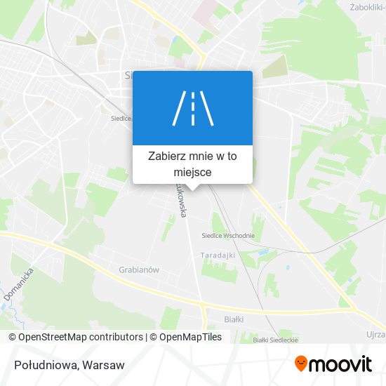 Mapa Południowa