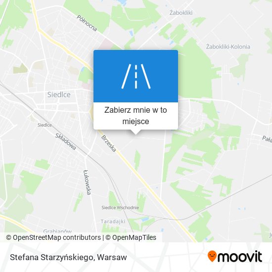 Mapa Stefana Starzyńskiego