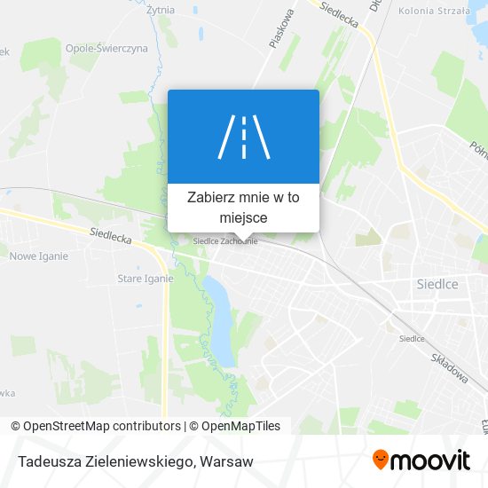 Mapa Tadeusza Zieleniewskiego