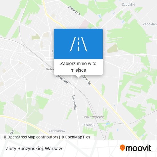 Mapa Ziuty Buczyńskiej