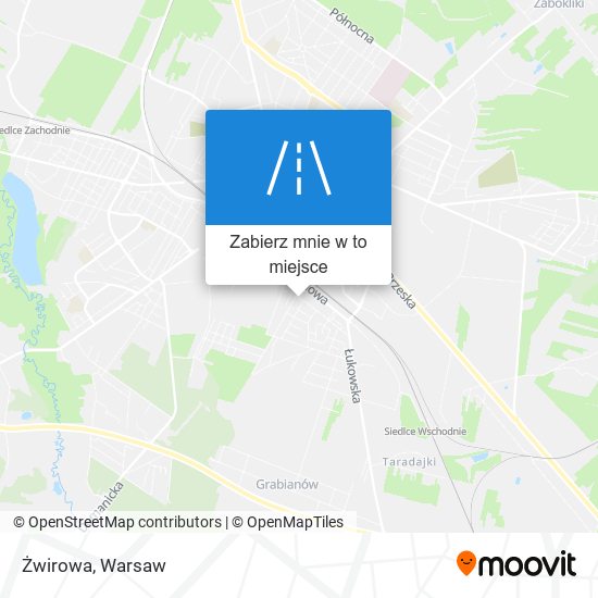 Mapa Żwirowa