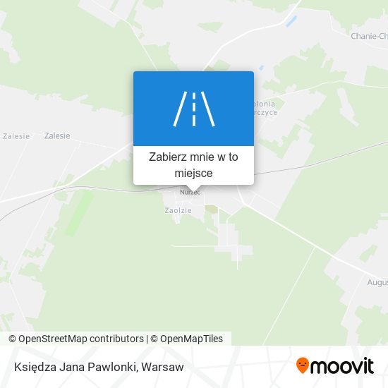 Mapa Księdza Jana Pawlonki