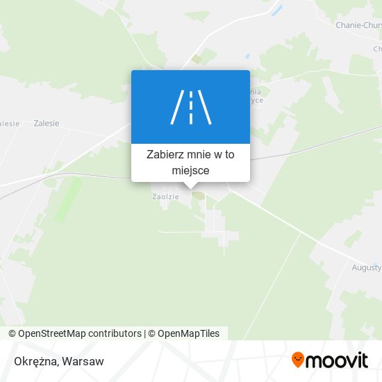 Mapa Okrężna