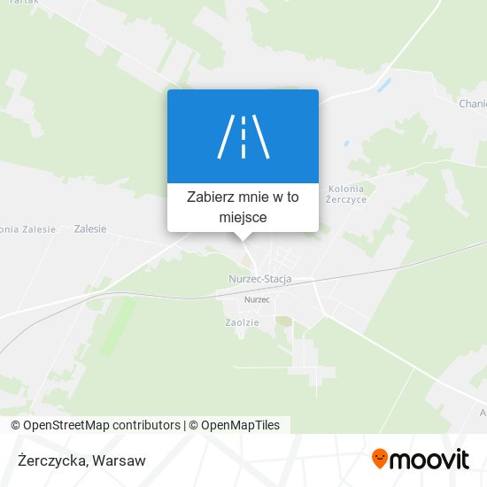 Mapa Żerczycka