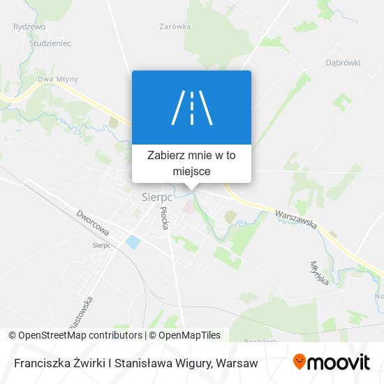 Mapa Franciszka Żwirki I Stanisława Wigury