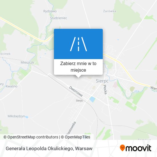 Mapa Generała Leopolda Okulickiego