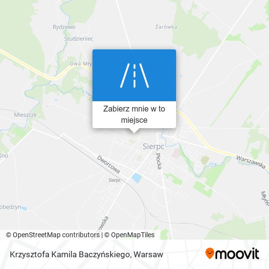 Mapa Krzysztofa Kamila Baczyńskiego