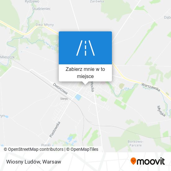 Mapa Wiosny Ludów