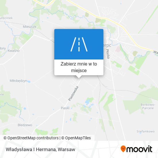 Mapa Władysława I Hermana