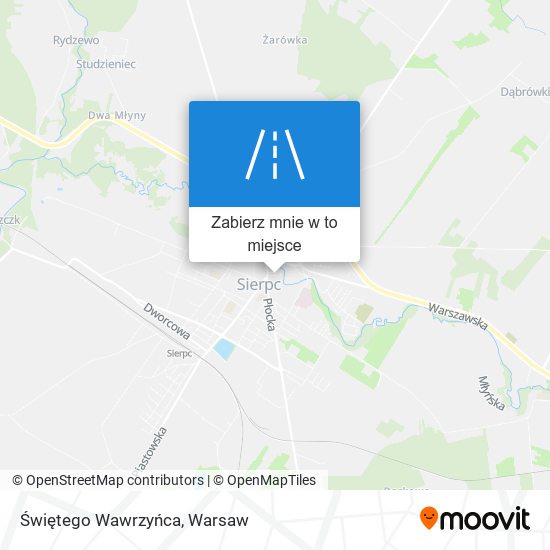 Mapa Świętego Wawrzyńca