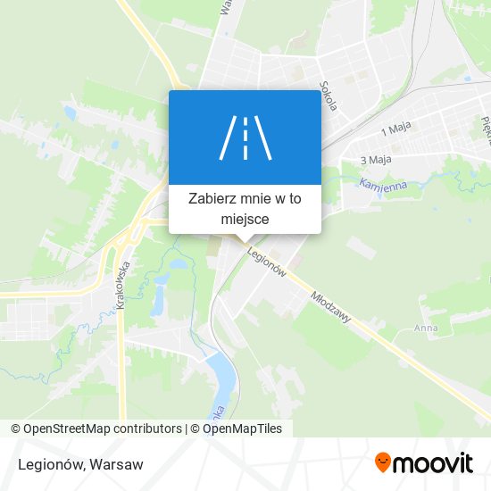 Mapa Legionów