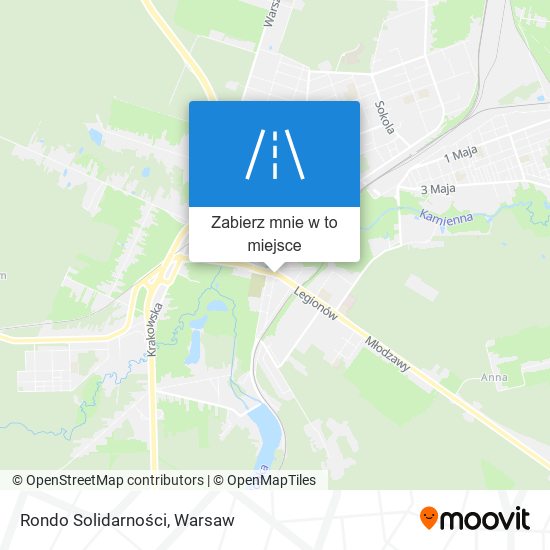 Mapa Rondo Solidarności