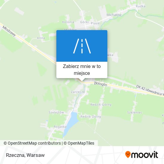 Mapa Rzeczna