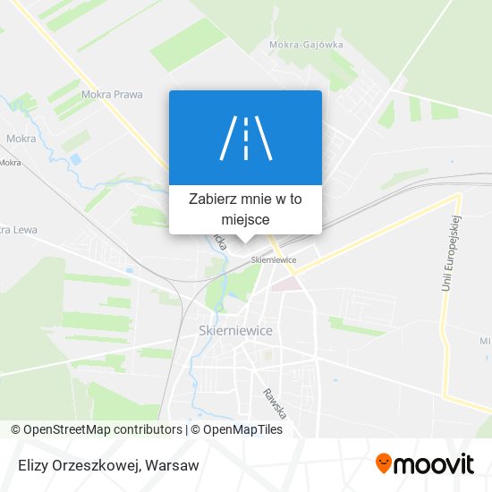 Mapa Elizy Orzeszkowej