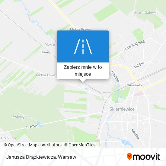 Mapa Janusza Drążkiewicza