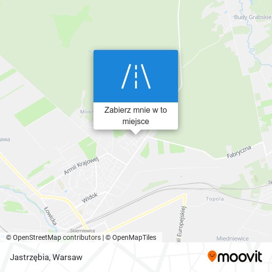 Mapa Jastrzębia