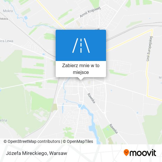 Mapa Józefa Mireckiego