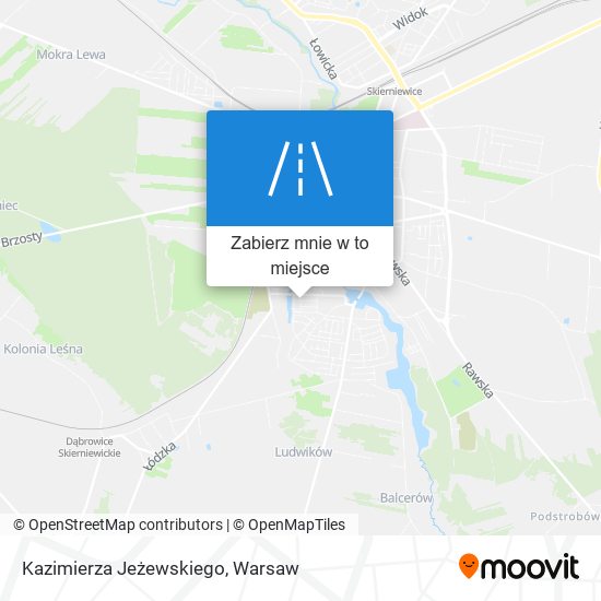 Mapa Kazimierza Jeżewskiego