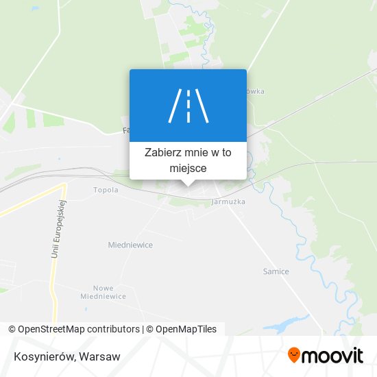 Mapa Kosynierów