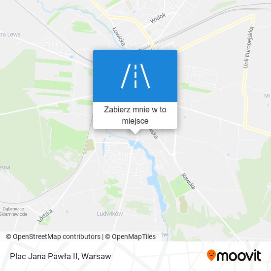 Mapa Plac Jana Pawła II