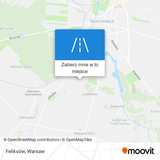 Mapa Feliksów