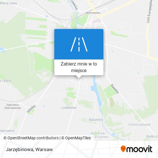 Mapa Jarzębinowa