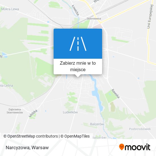 Mapa Narcyzowa