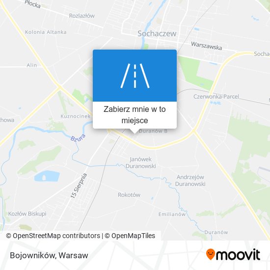 Mapa Bojowników