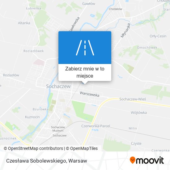 Mapa Czesława Sobolewskiego