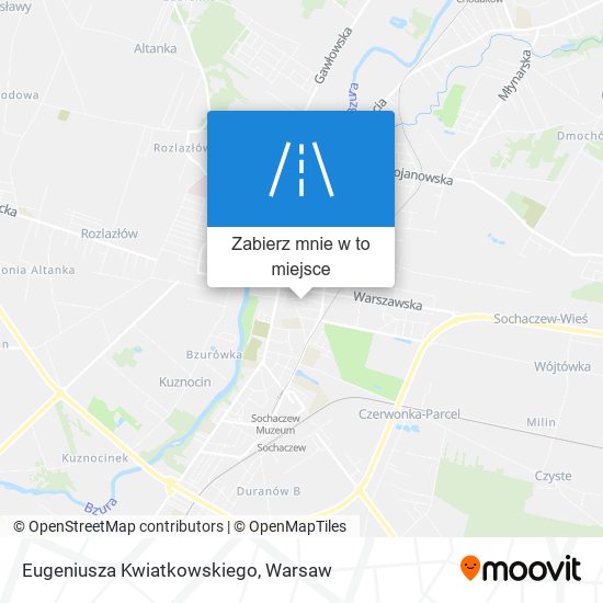 Mapa Eugeniusza Kwiatkowskiego