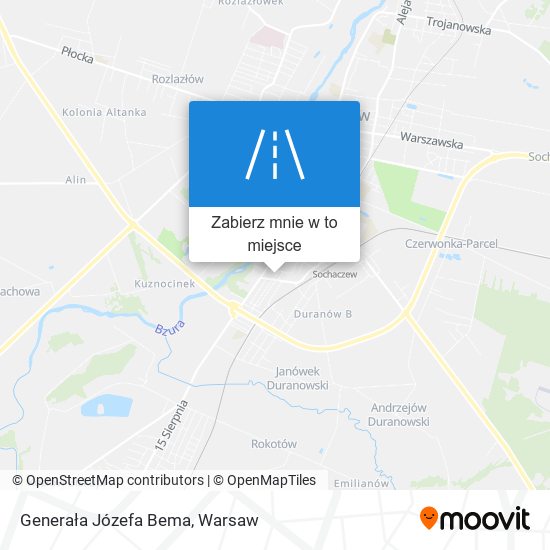 Mapa Generała Józefa Bema