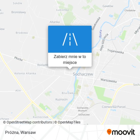 Mapa Próżna