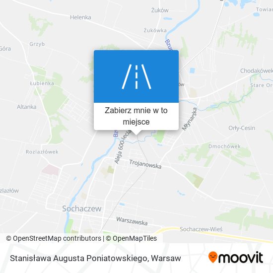 Mapa Stanisława Augusta Poniatowskiego