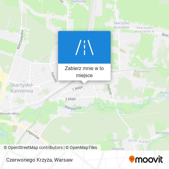 Mapa Czerwonego Krzyża