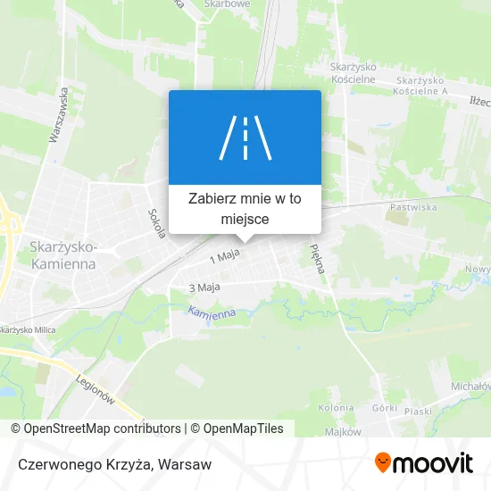 Mapa Czerwonego Krzyża