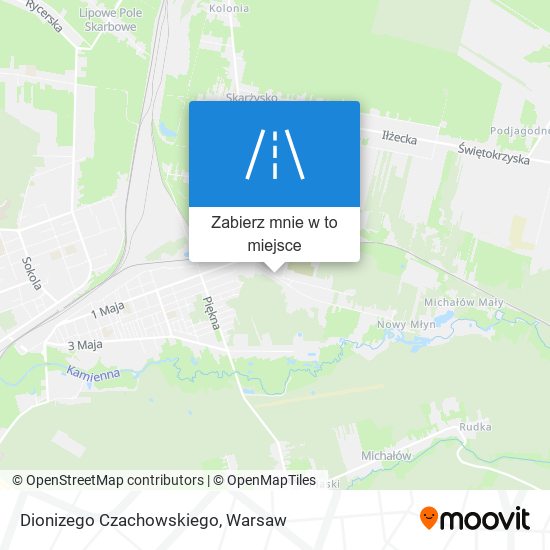 Mapa Dionizego Czachowskiego