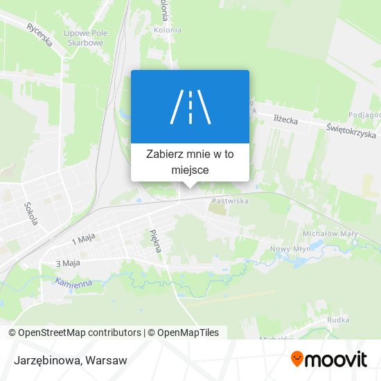 Mapa Jarzębinowa