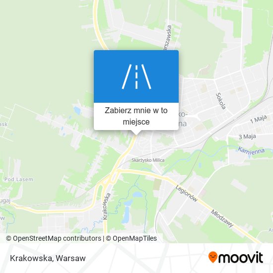 Mapa Krakowska