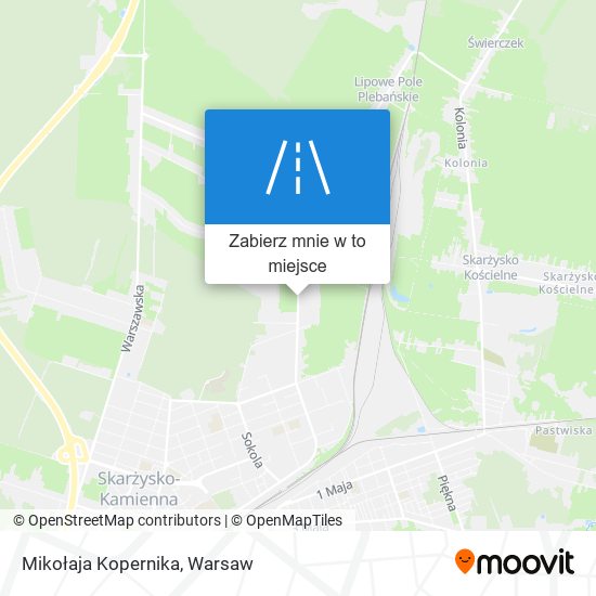 Mapa Mikołaja Kopernika