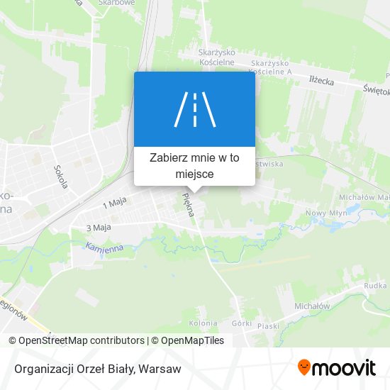 Mapa Organizacji Orzeł Biały