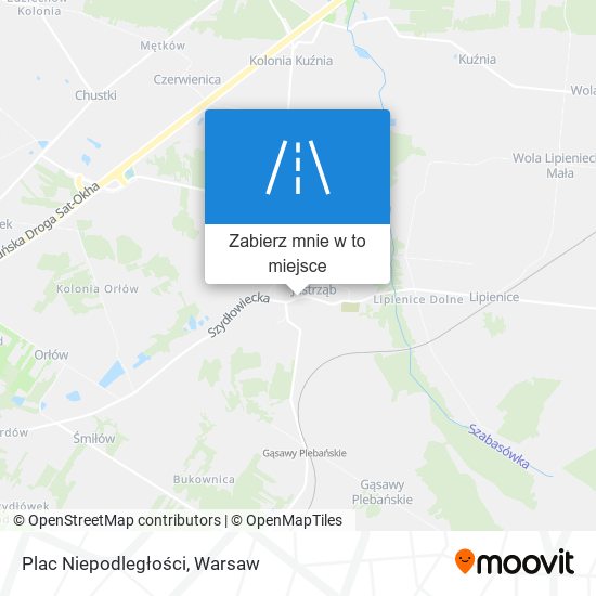 Mapa Plac Niepodległości