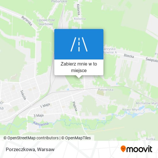 Mapa Porzeczkowa